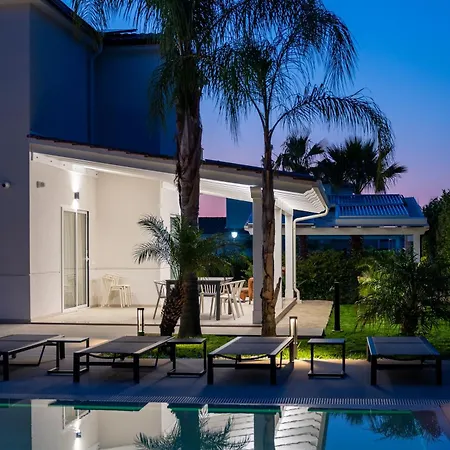 Dafni Private Pool & Relax Near Cefalu Вилла Кампофеличе-ди-Роччелла